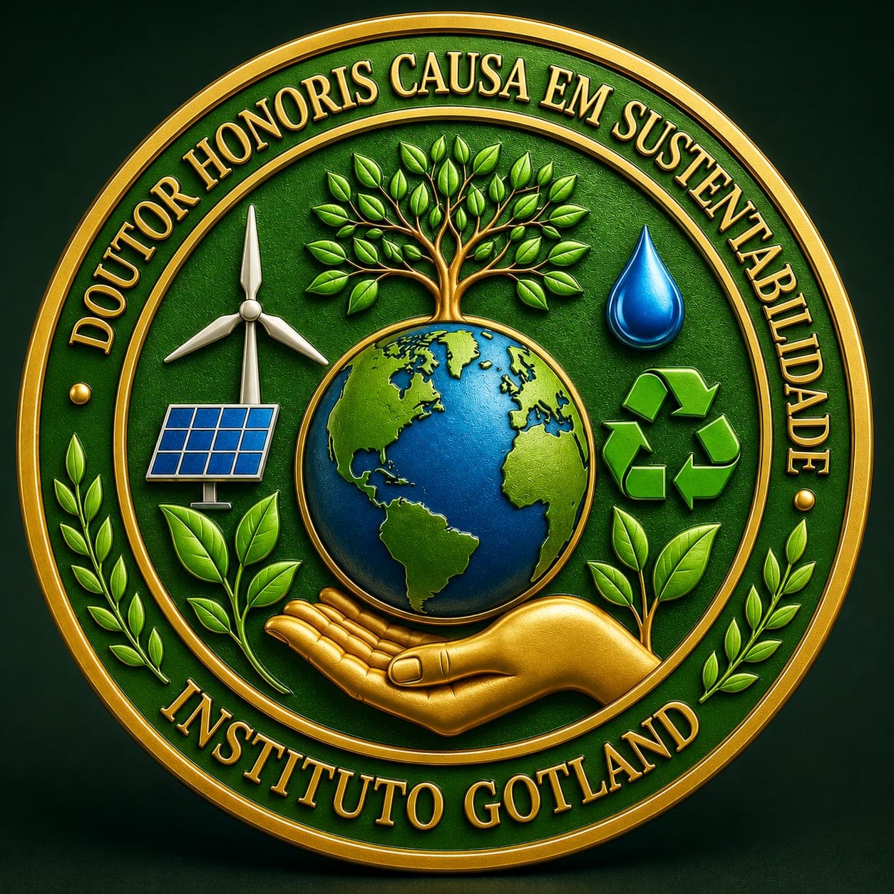 Medalha de Doutor Honoris Causa em Sustentabilidade do Instituto Gotland