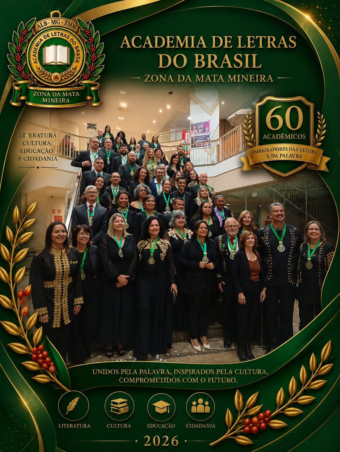 Posse ALB-MG/ZMM: Manhuaçu Inaugura Um Novo Capítulo Cultural