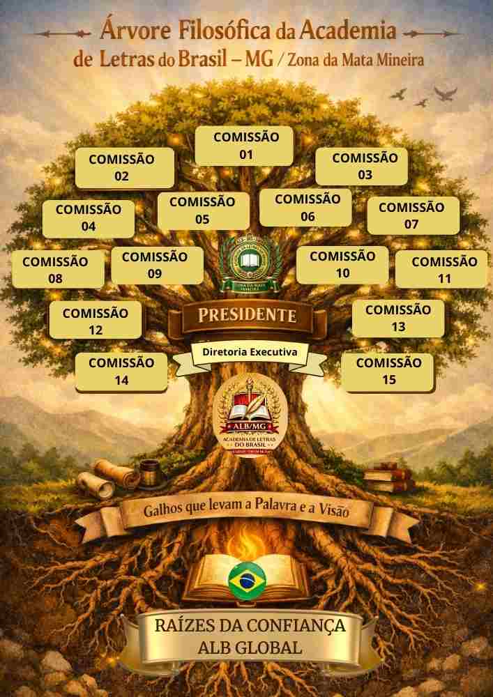 ÁRVORE FILOSÓFICA DA ALB-MG/ZMM – O Presidente como a raiz, as Comissões como galhos