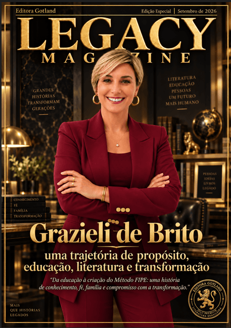 Capa — Revista Legacy Magazine, Vol. 1, n. 5 (22 setembro 2026)