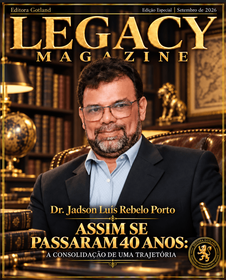 Capa — Revista Legacy Magazine, Vol. 1, n. 2 (22 setembro 2026)