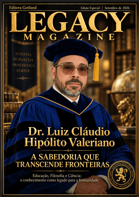 Capa — Revista Legacy Magazine, Vol. 1, n. 10 (22 setembro 2026)